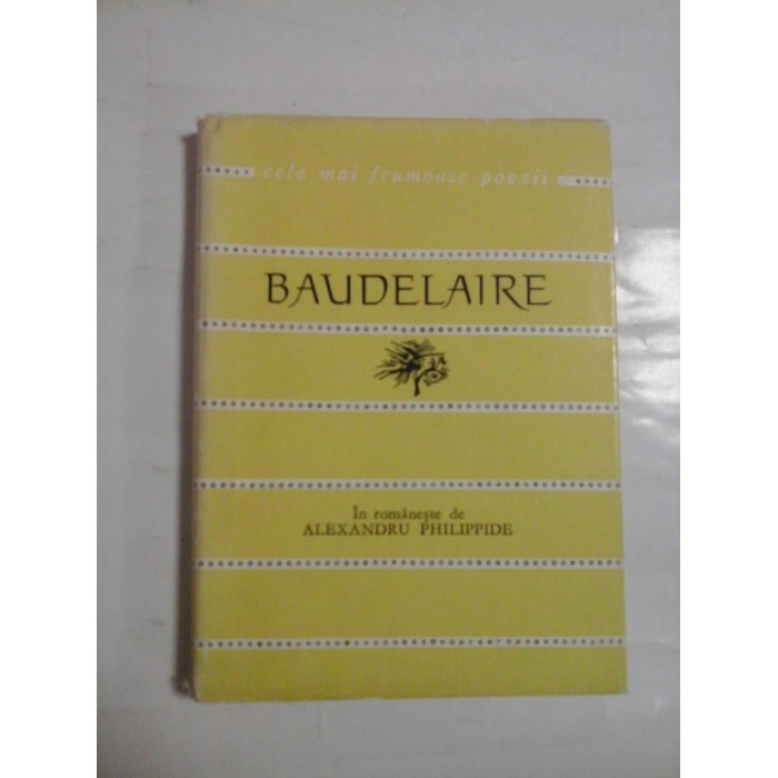   BAUDELAIRE  -  VERSURI  -  Editura Tineretului 